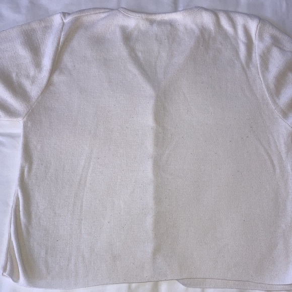 Cream cardigan sweater - Picture 4 of 4